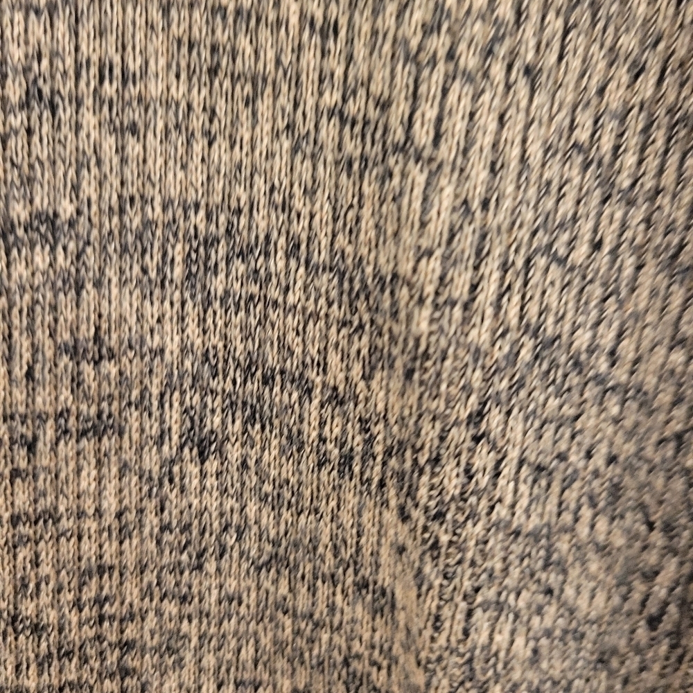 Guiliana Full Length Coat Sweater In Brown Tweed Knit Medium - Picture 6 of 8